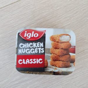 Chicken nuggets i trä